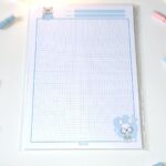 A4 Gridded Notepad B1