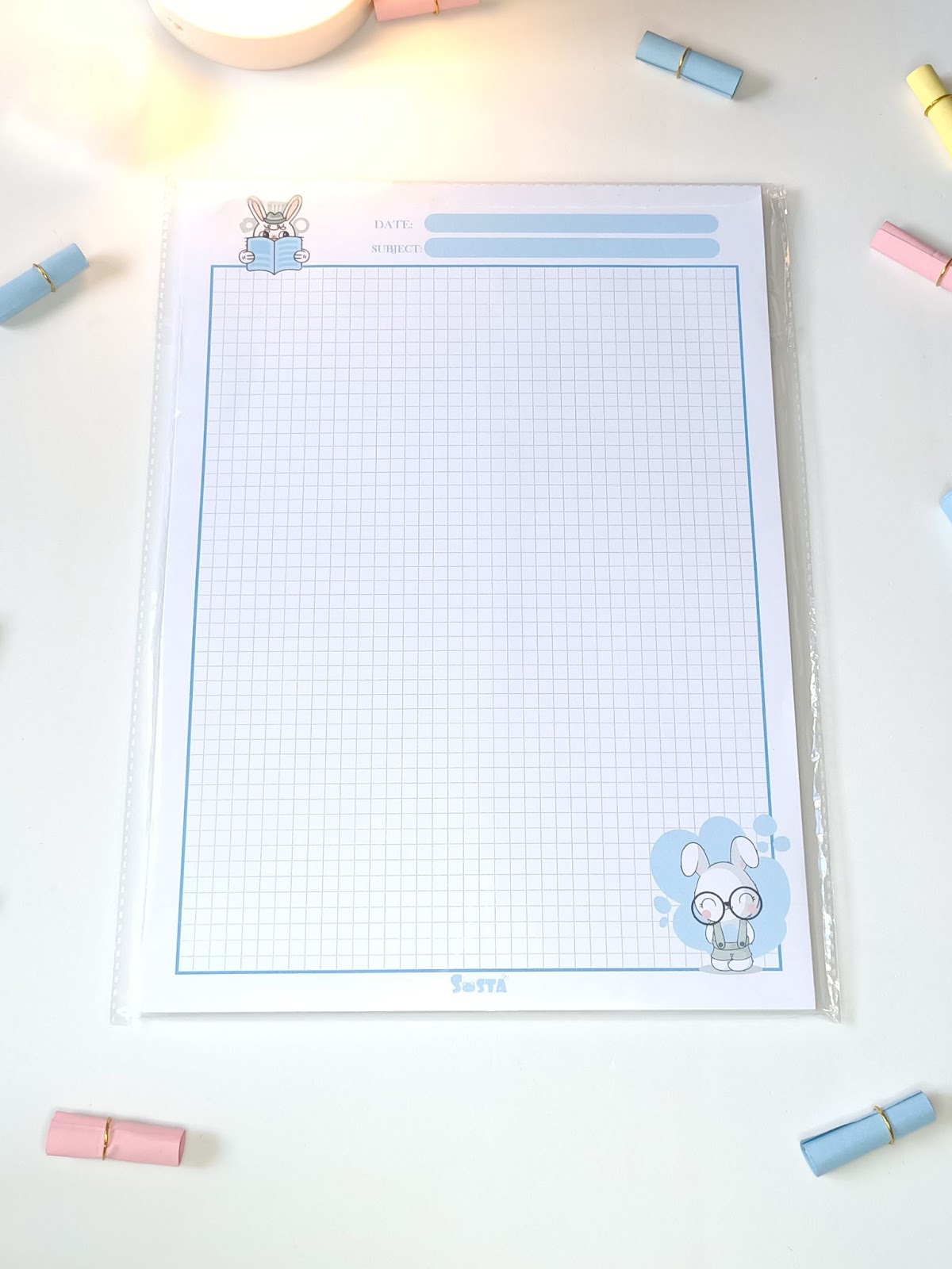 IMG20240704165230 A4 Gridded Notepad B1 - الصورة 1