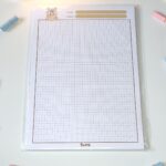 A4 Gridded Notepad B3