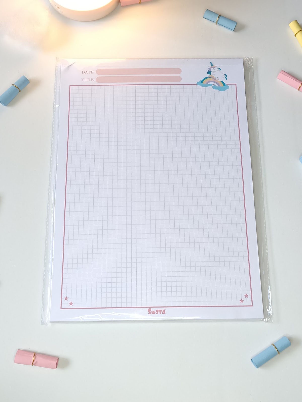 IMG20240704165712 A4 Gridded Notepad B2 - الصورة 1