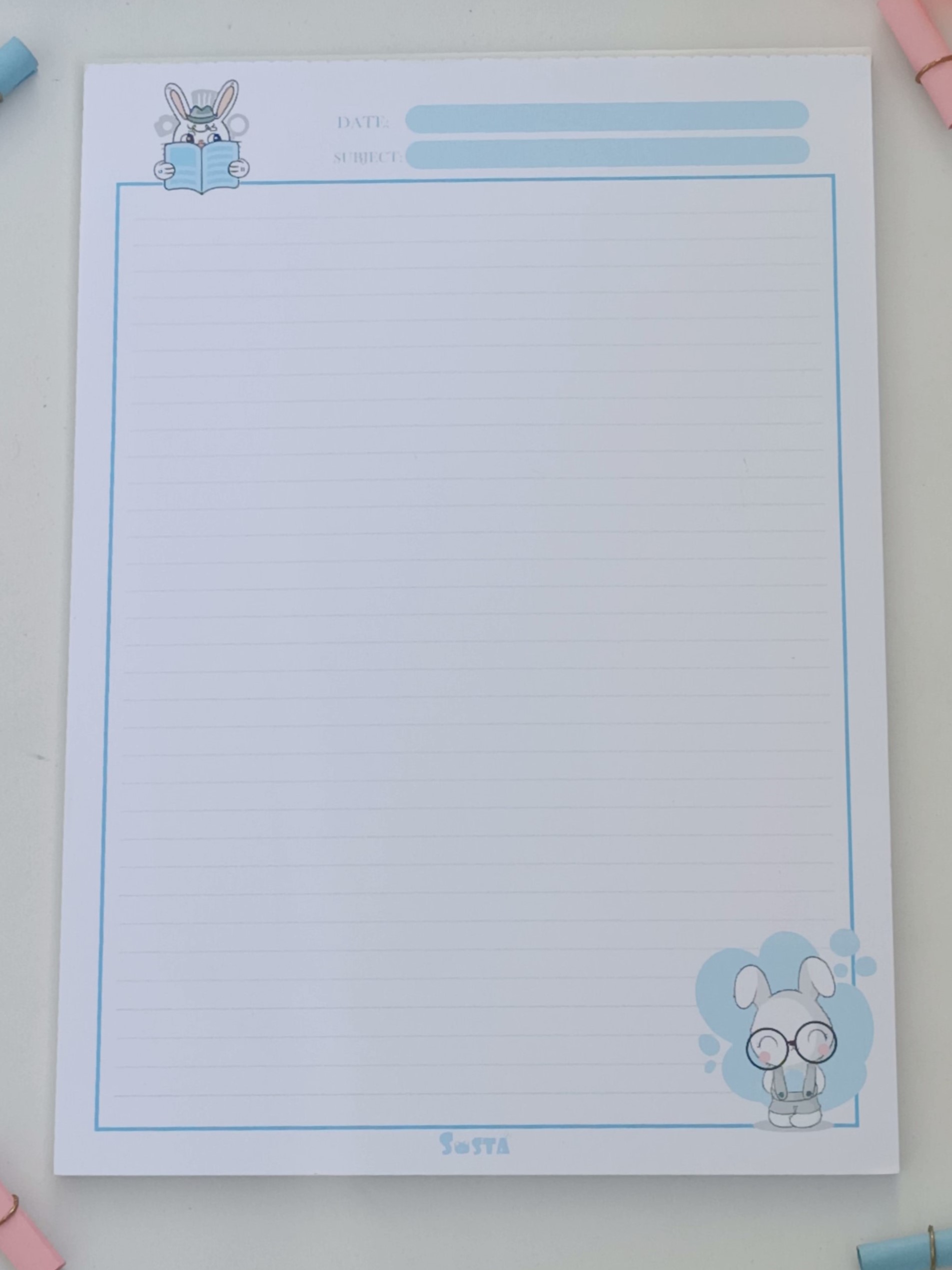 IMG_20250927_09351559_B1S3 A4 Lined Notepad B1S - الصورة 1