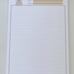 A4 Lined Notepad B3S