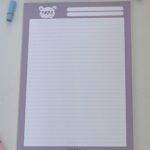 A4 Lined Notepad B5S