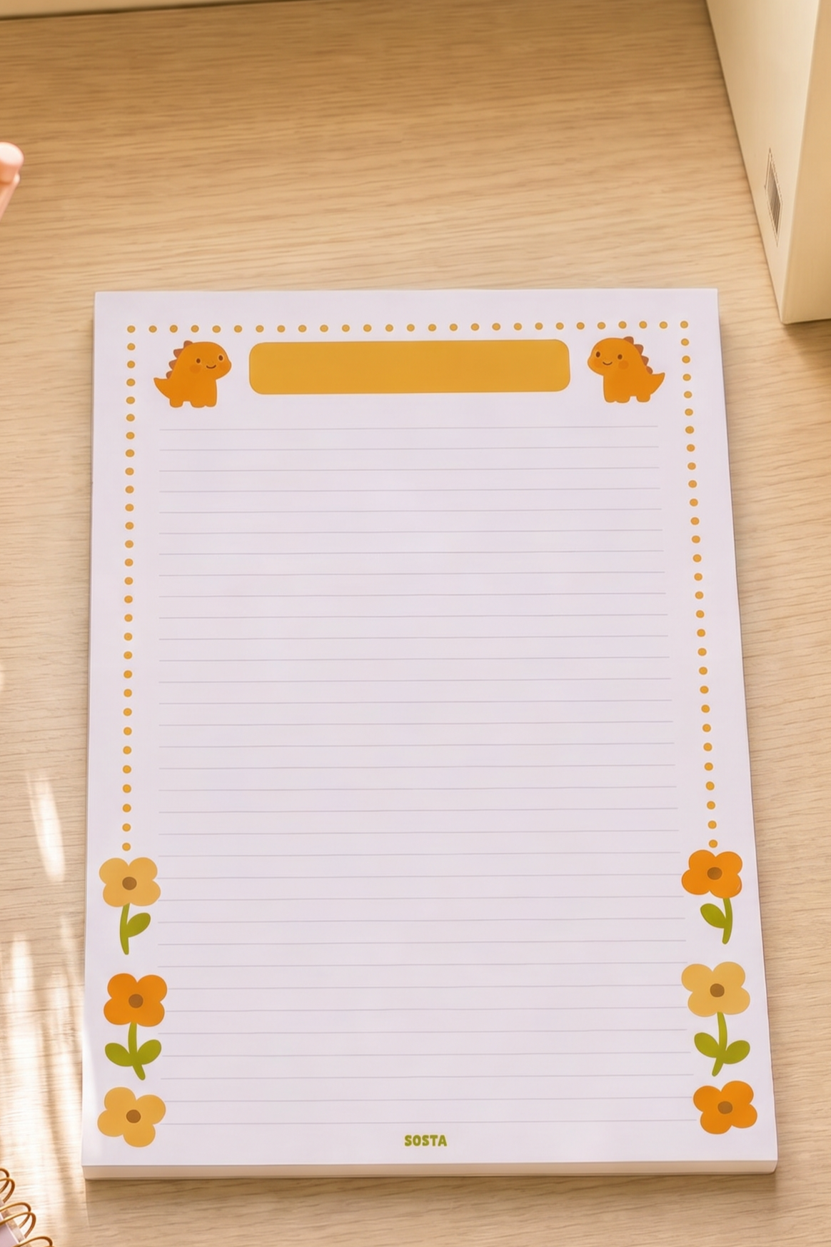 IMG_٢٠٢٦٠٥٠١_١٩٤٦٢٤ A4 Lined Notepad B7S - الصورة 1